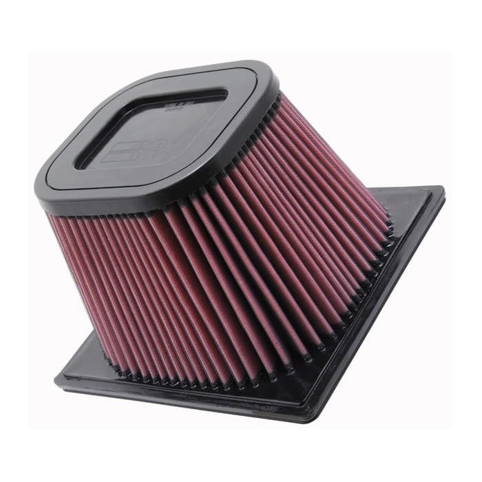 K&N Filters Air Filter, Filtercharger ®, Washable, Red, Cotton Gauze, Square Tapered – E-0776