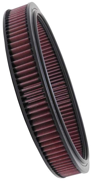 K&N Filters Air Filter, Filtercharger®, Washable, Red, Cotton Gauze, Round, 13 Inch Outside Diameter X 2-5/16 Inch Height – E-2865