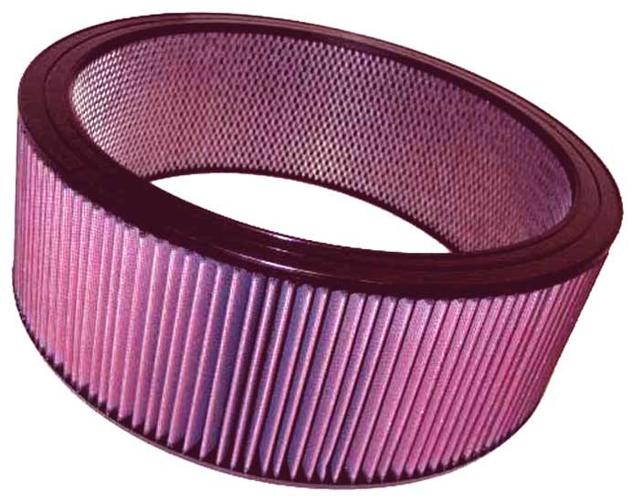 K&N Filters Air Filter, Filtercharger®, Washable, Red, Cotton Gauze, Round, 17 Inch Outside Diameter X 6 Inch Height – E-3816