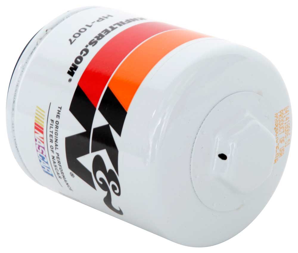 K&N Filters Oil Filter, Premium Wrench-Off, High Flow Premium Media, Canister Style – HP-1007