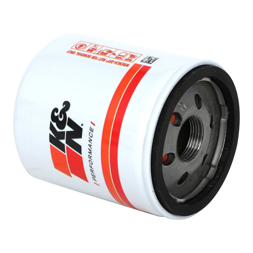 K&N Filters Oil Filter, Premium Wrench-Off, High Flow Premium Media, Canister Style – HP-1020