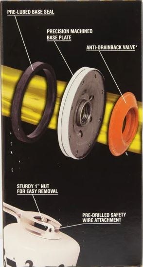 K&N Filters Oil Filter, Premium Wrench-Off, High Flow Premium Media, Canister Style – HP-6001