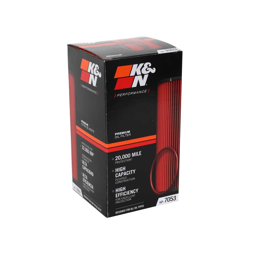 K&N Filters Oil Filter, High Flow Premium Media, Cartridge, Viton Rubber Gasket, Fits Some Non-Us Bmw Diesel Vehicles – HP-7053