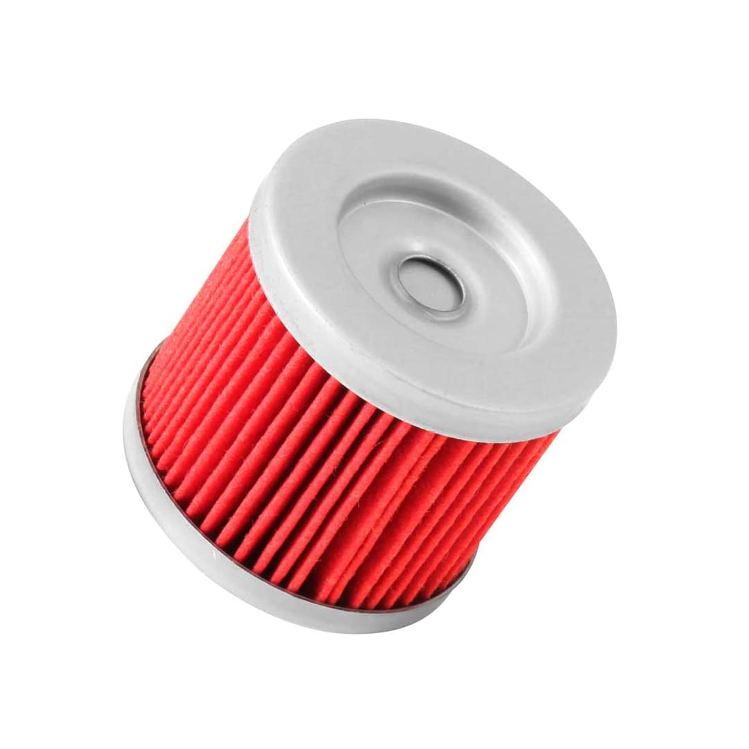 K&N Filters Oil Filter, Powersports, Cartridge Style, High Flow Premium Media, Without Anti Drain Back Valve, With Bypass Valve – KN-131