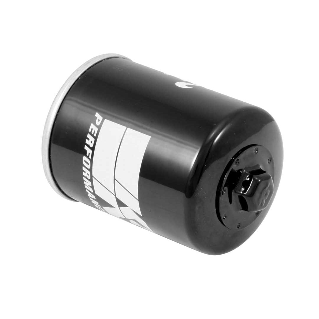 K&N Filters Oil Filter, Powersports, Canister Style, High Flow Premium Media, With Anti Drain Back Valve, With Bypass Valve – KN-198