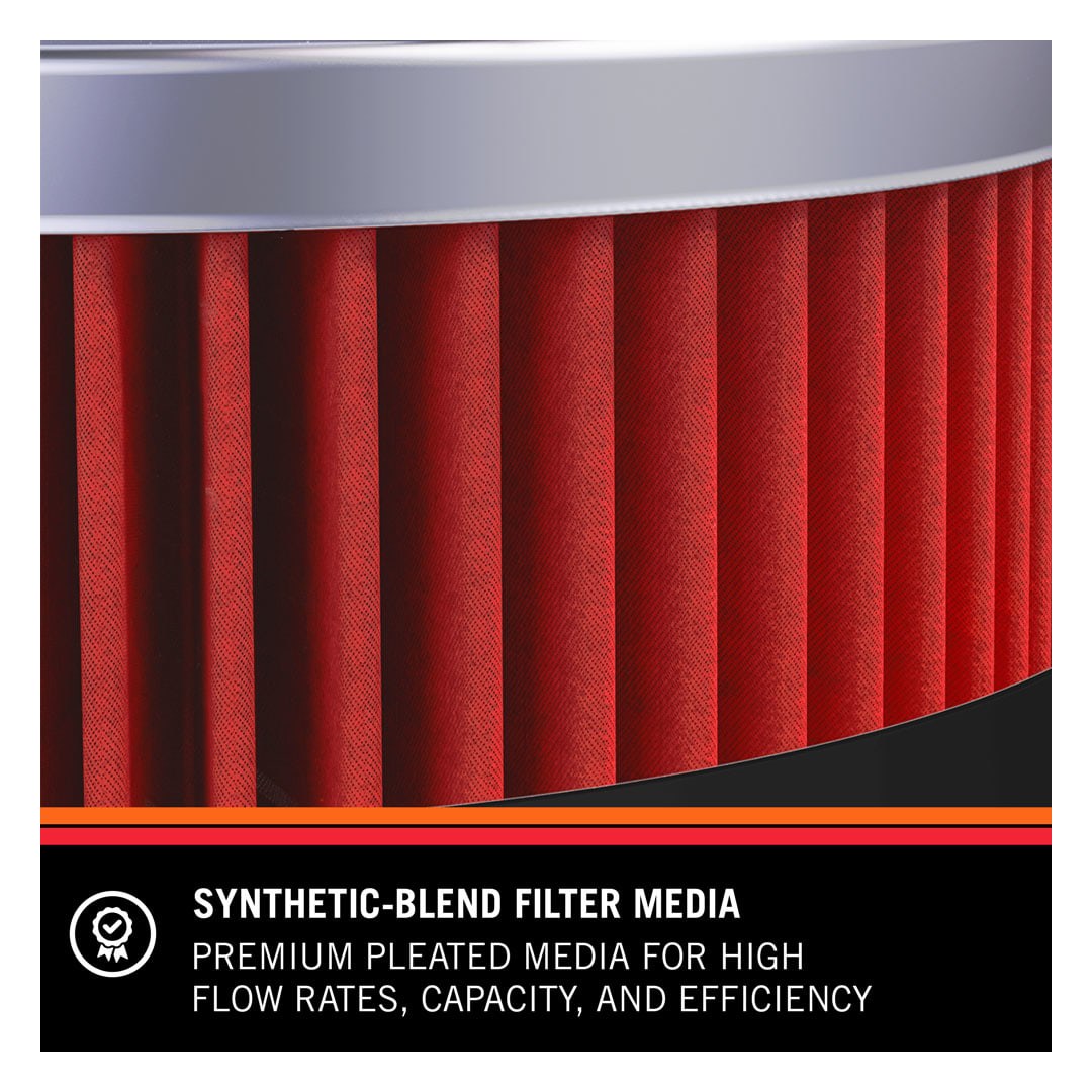 K&N Filters Oil Filter, Powersports, Canister Style, High Flow Premium Media, With Anti Drain Back Valve, With Bypass Valve – KN-198