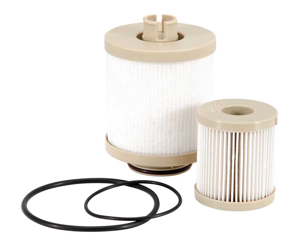 K&N Filters Fuel Filter, OEM Replacement, 2.625 Inch Length X 2.313 Inch Diameter, Set of 2 – PF-4100