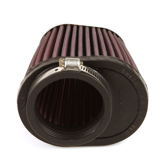 K&N Filters Air Filter, Washable, Red, Cotton Gauze, Oval Tapered – RC-2900