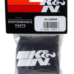 K&N Filters Air Filter Wrap, Drycharger ®, Oval Tapered – RC-3680DK