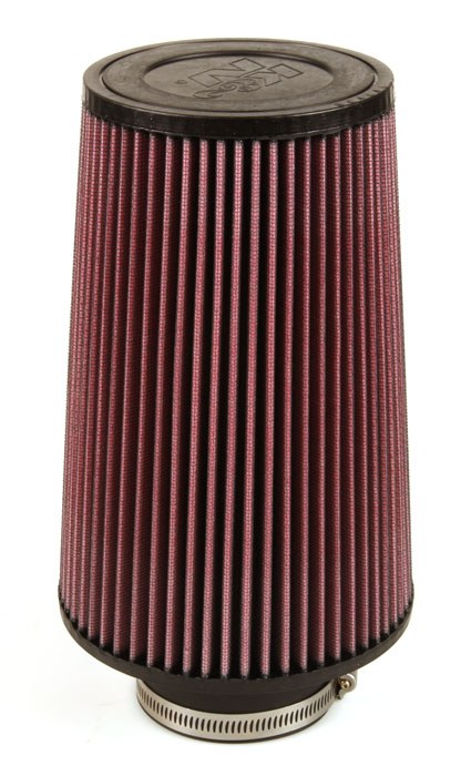 K&N Filters Air Filter, Washable, Red, Cotton Gauze, Round Tapered – RE-0810