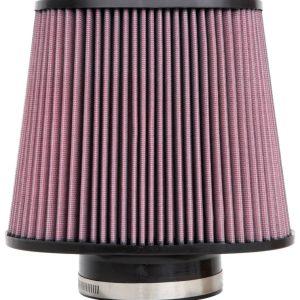 K&N Filters Air Filter, Clamp-On, Washable, Red, Cotton Gauze, Oval Tapered – RE-1040