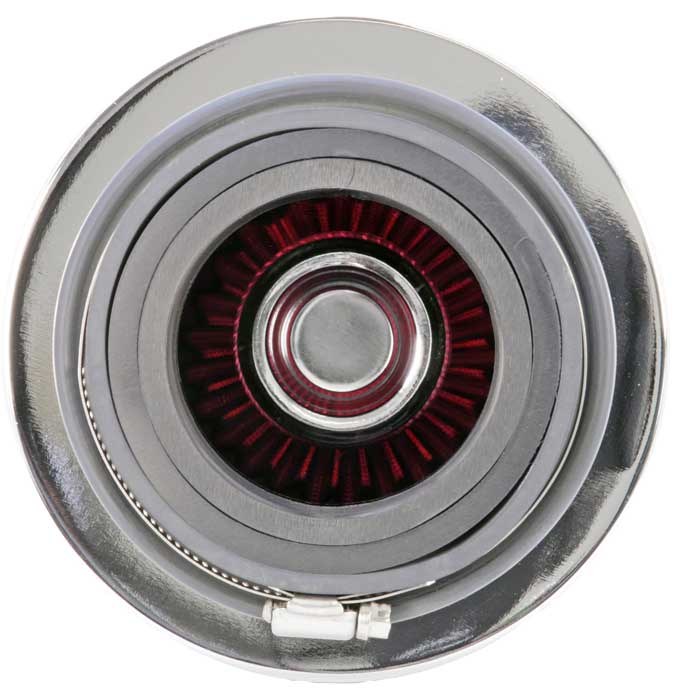 K&N Filters Air Filter, Red, Cotton Gauze, Round Tapered – RG-1001RD