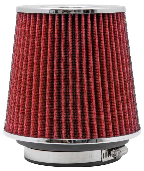 K&N Filters Air Filter, Red, Cotton Gauze, Round Tapered – RG-1001RD