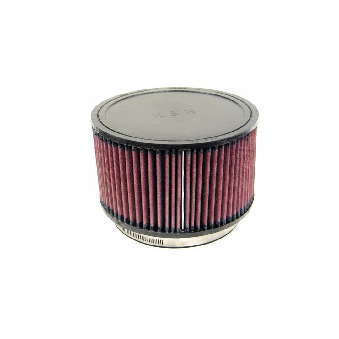 K&N Filters Air Filter, Washable, Red, Cotton Gauze, Round, 7-1/2 Inch Outside Diameter X 4-1/2 Inch Height – RU-1850