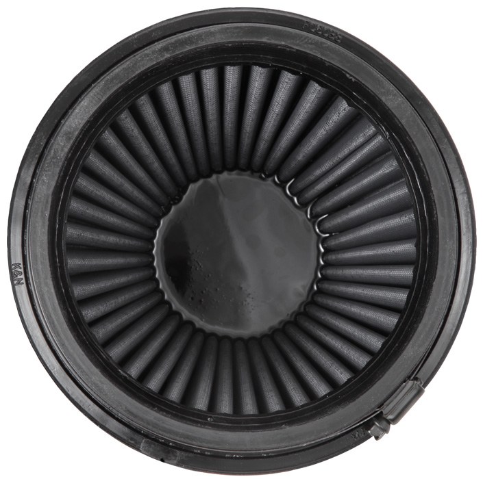 K&N Filters Air Filter, Black, Non Woven Synthetic, Round Tapered – RU-3101HBK