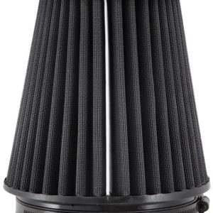 K&N Filters Air Filter, Black, Non Woven Synthetic, Round Tapered – RU-3101HBK