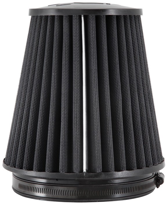 K&N Filters Air Filter, Black, Non Woven Synthetic, Round Tapered – RU-3101HBK