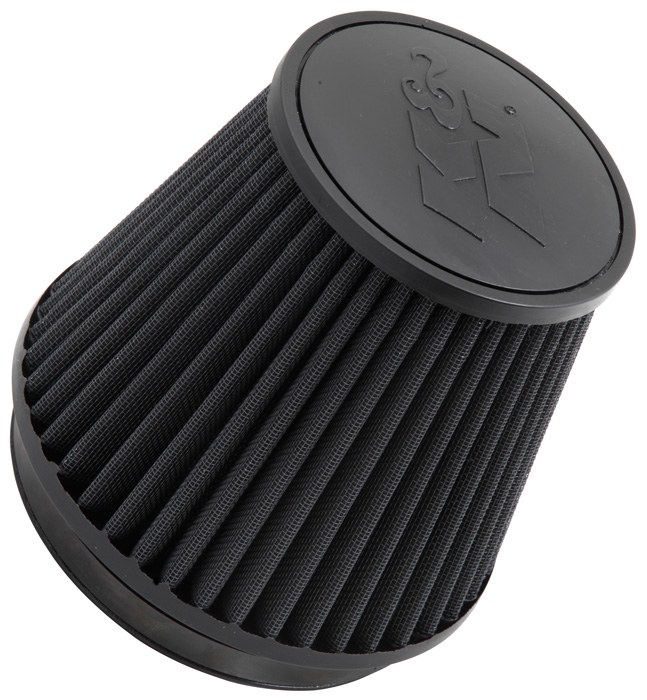 K&N Filters Air Filter, Black, Non Woven Synthetic, Round Tapered – RU-3102HBK
