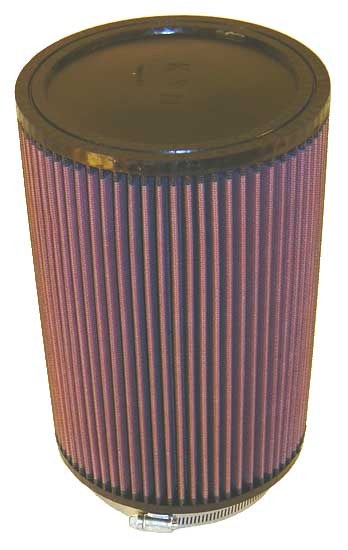 K&N Filters Air Filter, Washable, Red, Cotton Gauze, Round, 6-1/2 Inch Outside Diameter X 10 Inch Height – RU-3220