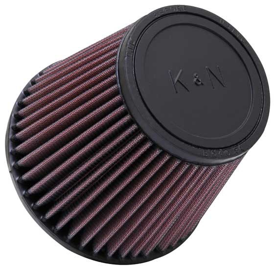 K&N Filters Air Filter, Washable, Red, Cotton Gauze, Round Tapered – RU-3580