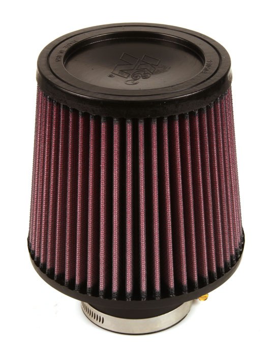K&N Filters Air Filter, Red, Cotton Gauze, Round Tapered, 6 Inch Base Outside Diameter X 5 Inch Top Outside Diameter X 5-1/2 Inch Height – RU-4960