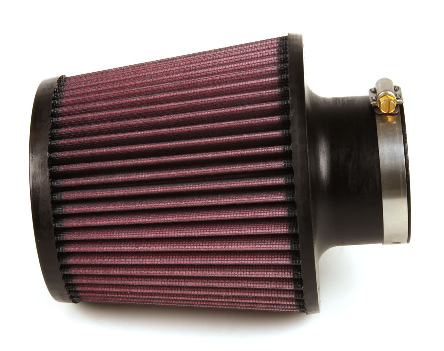 K&N Filters Air Filter, Red, Cotton Gauze, Round Tapered, 6 Inch Base Outside Diameter X 5 Inch Top Outside Diameter X 5-1/2 Inch Height – RU-4960