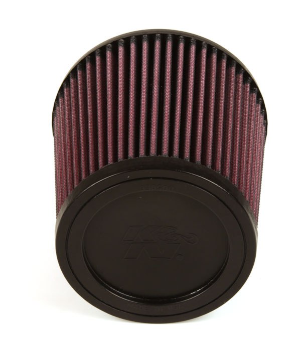 K&N Filters Air Filter, Red, Cotton Gauze, Round Tapered, 6 Inch Base Outside Diameter X 5 Inch Top Outside Diameter X 5-1/2 Inch Height – RU-4960