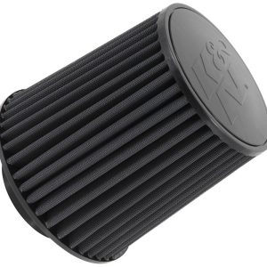 K&N Filters Air Filter, Black, Non Woven Synthetic, Round Tapered – RU-5171HBK