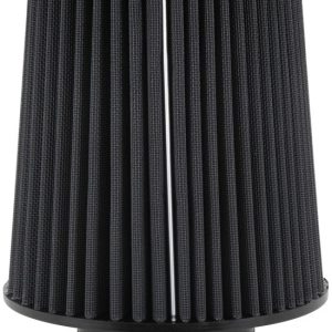 K&N Filters Air Filter, Black, Non Woven Synthetic, Round Tapered – RU-5171HBK