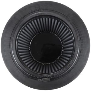 K&N Filters Air Filter, Black, Non Woven Synthetic, Round Tapered – RU-5177HBK