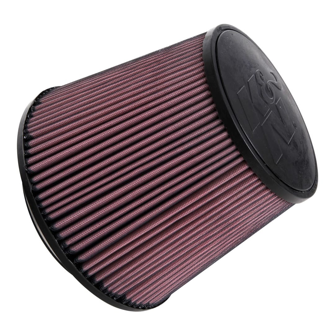 K&N Filters Air Filter, Washable, Red, Cotton Gauze, Round Tapered – RU-5179