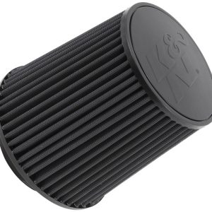 K&N Filters Air Filter, Black, Non Woven Synthetic, Round Tapered – RU-5283HBK