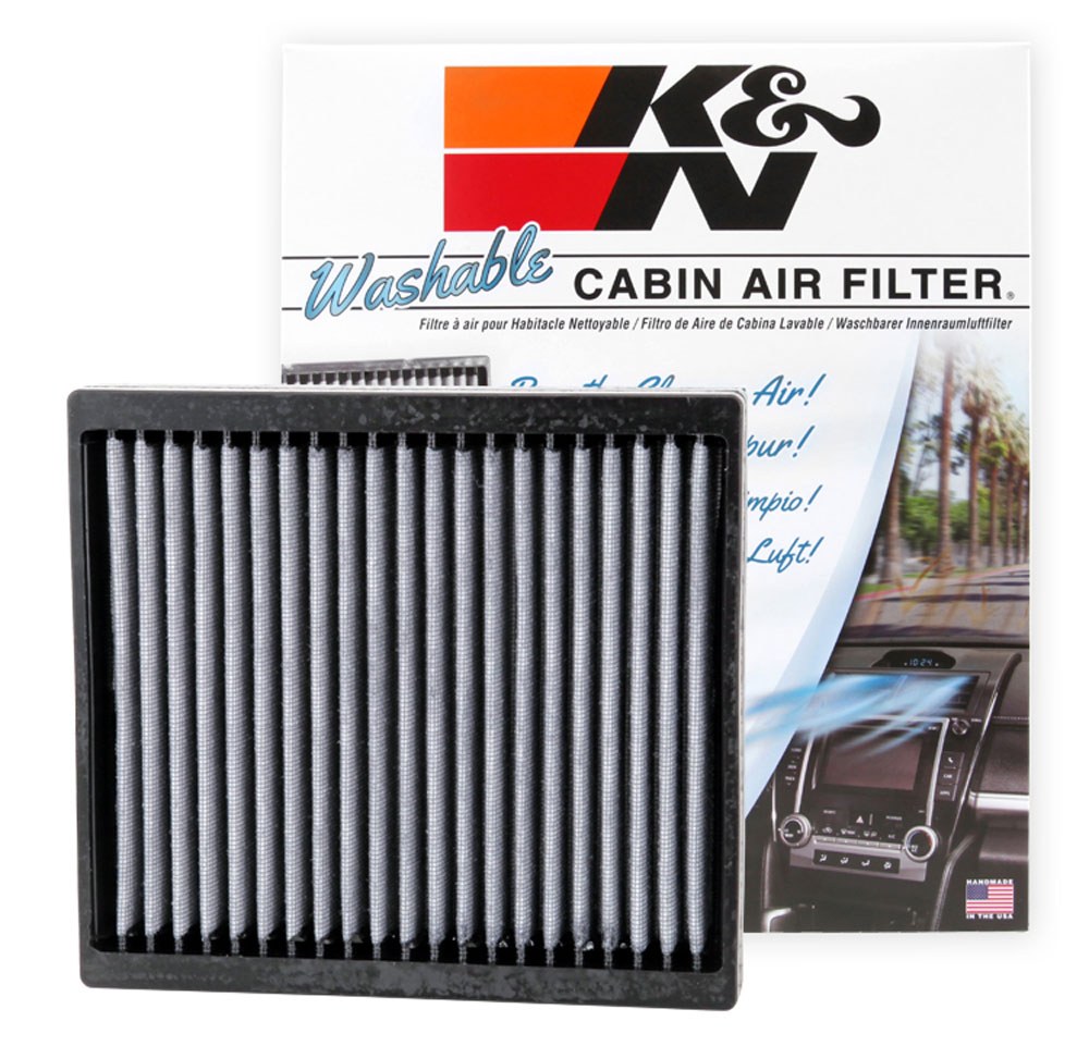 K&N Filters Cabin Air Filter, Washable, Non-Woven Synthetic – VF2004