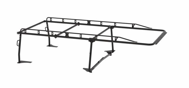 Holman Ladder Rack, Pro Rack, 1700 Pound Capacity, Bed Rail Mount, Multi-Fit, 29 Inch Height, Powder Coated, Black, Steel – 2HCS8R