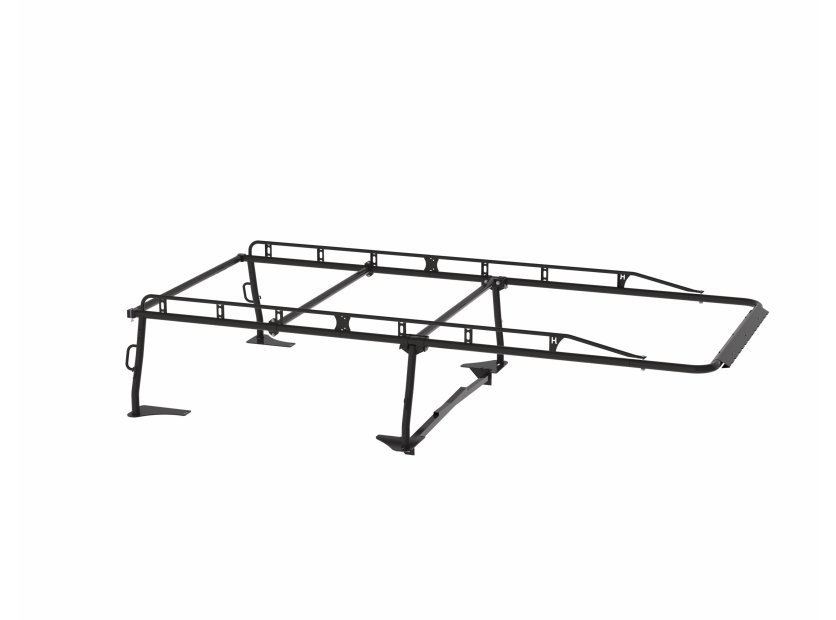 Holman Ladder Rack, Pro Rack, 1000 Pound Capacity, Bed Rail Mount, Multi-Fit, 22 Inch Height, Powder Coated, Black, Steel – 2SCS5C