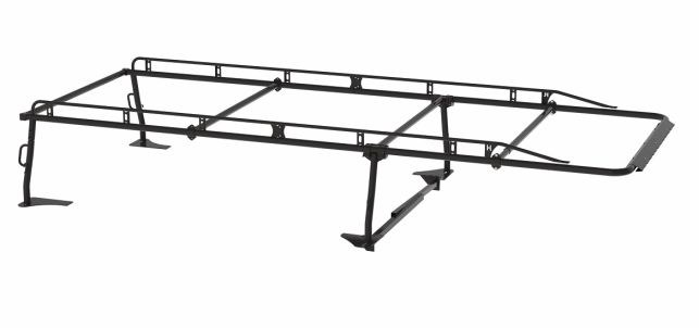 Holman Ladder Rack, Pro Rack, 1700 Pound Capacity, Bed Rail Mount, Multi-Fit, 22 Inch Height, Powder Coated, Black, Steel – 2SCS8C