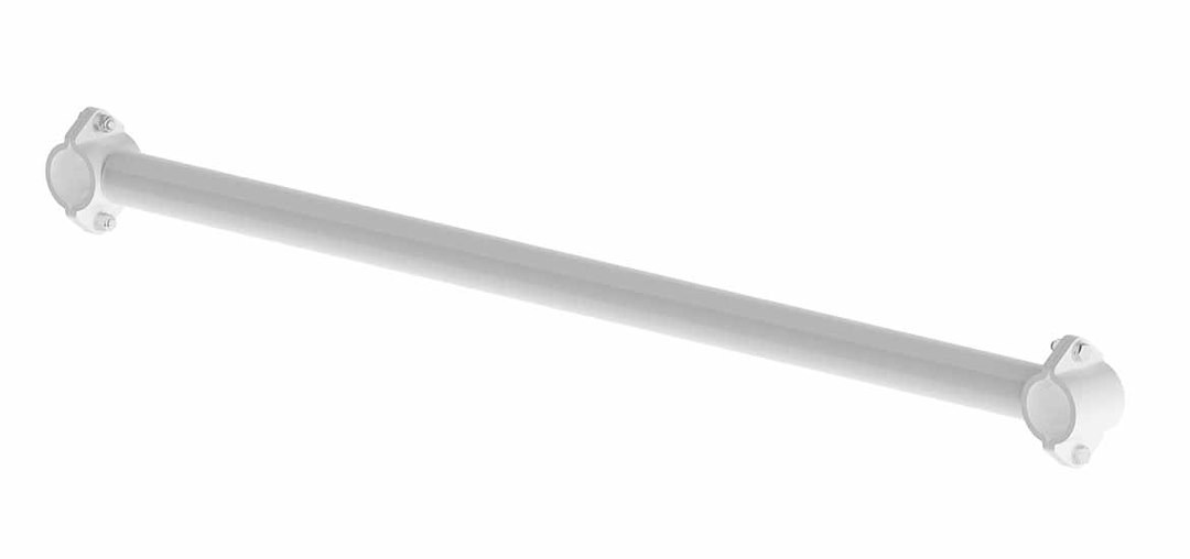 Holman Ladder Rack Cross Bar, Pro II Series, For Holman Pro II Racks, Single, White – 31113