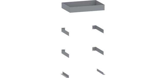Holman Van Storage System Drawer, Stack Hardware Kit, For Use with 40070/ 40080/ 40090, With Brackets/ Hardware/ Top Tray – 40150