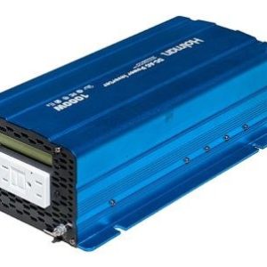 Holman Power Inverter, Inverts 12 Volt DC to 110 Volt AC, 3000 Continuous/ 6000 Peak Watts, 27 Amp Output, With 2 AC Outlets – 40443