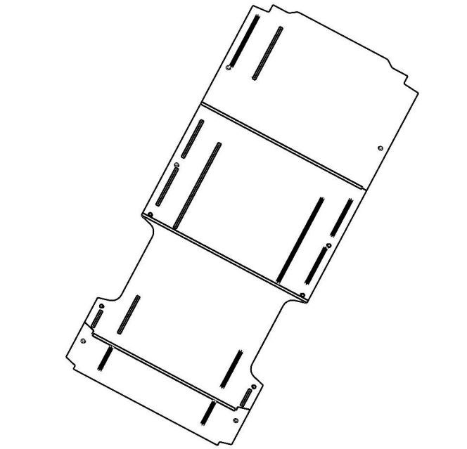 Holman Van Storage System Mounting Floor – 40475PE