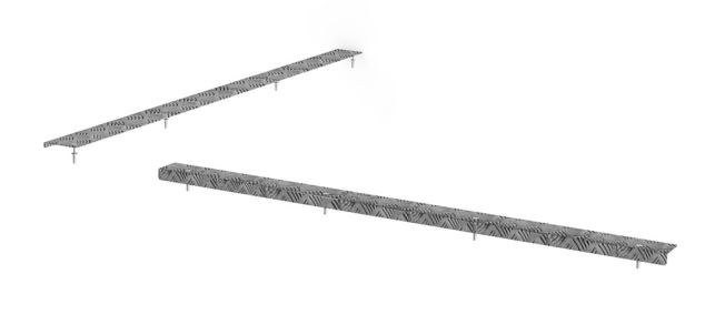 Holman Door Sill Protector, For Use with Aftermarket Floor Mats Rear and Curbside Doors, Diamond Tread Plate, Aluminum, Non-Illuminated – 40477P