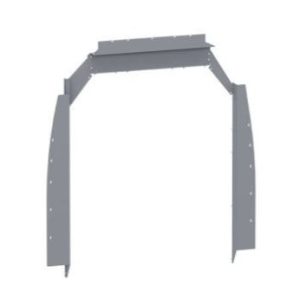 Holman Bulkhead Divider Wing, For Holman Bulkhead Models 4066X, Powder Coated, Steel, Grey – 40669SH