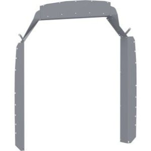 Holman Bulkhead Divider Wing, For Holman Bulkhead Model 40660/ 40661/ 40665, Powder Coated, Gray, Steel – 40669TH