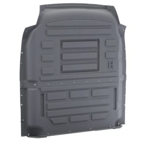 Holman Bulkhead Divider, Full Bulkhead, Without Door, Without Window, Gray, ABS Plastic – 40691TH