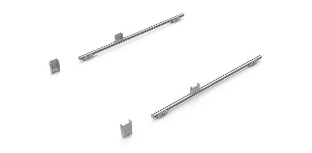 Holman Ladder Rack Mounting Hardware, Ez Series, Mounts Holman Ez Down Van Ladder Racks, White, Aluminum – 4081P