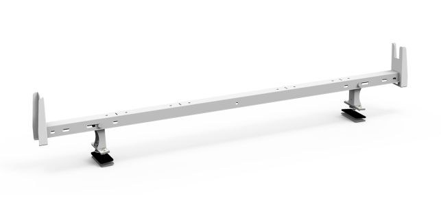 Holman Ladder Rack Cross Bar, For Use with Holman 40821, Powder Coated, White, Steel, Single – 40822
