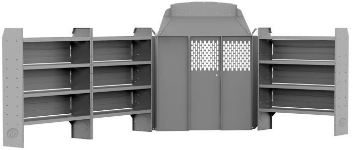 Holman Van Storage System Kit, Base Package – 40TLH