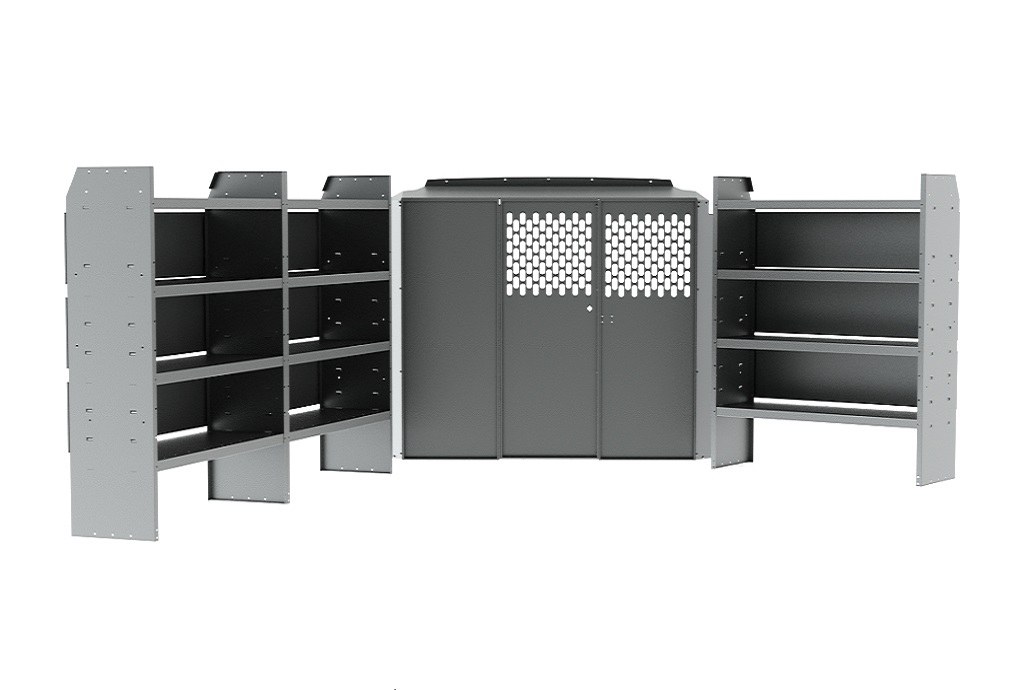 Holman Van Storage System Kit, Base Package – 40TLM