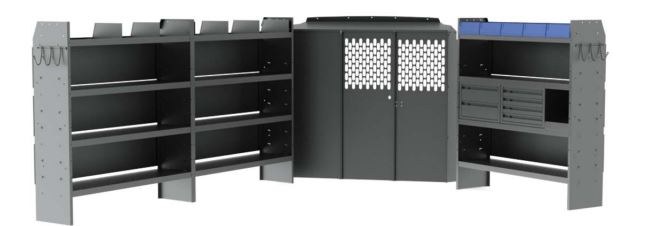Holman Van Storage System Kit, General Service Package – 41SPL