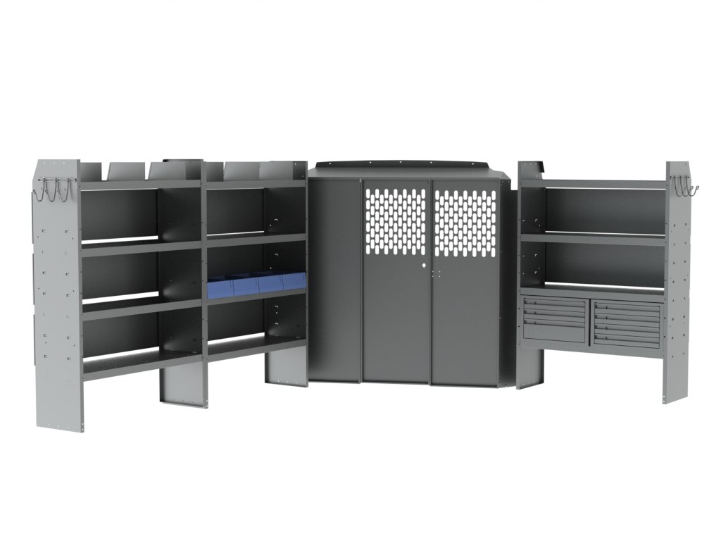 Holman Van Storage System Kit, General Service Package – 41TRM